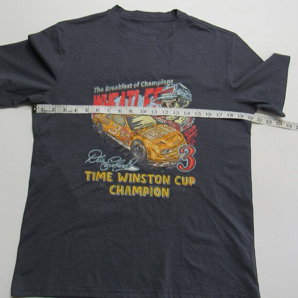 Dale Earnhardt The Breakfast of Champion Whreatles Graphic T-Shirt Men's Size S - Picture 5 of 6